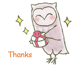 A limber Owl sticker #6899275