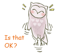 A limber Owl sticker #6899276