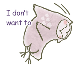 A limber Owl sticker #6899277