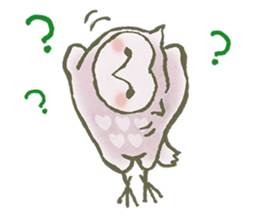 A limber Owl sticker #6899279