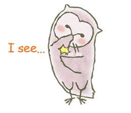 A limber Owl sticker #6899280