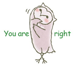 A limber Owl sticker #6899281