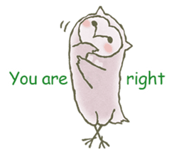 A limber Owl sticker #6899281