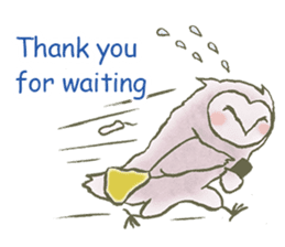 A limber Owl sticker #6899284