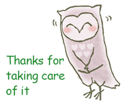 A limber Owl sticker #6899285