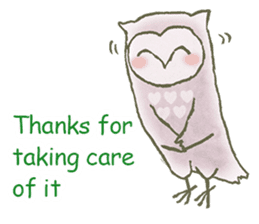 A limber Owl sticker #6899285