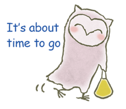 A limber Owl sticker #6899287