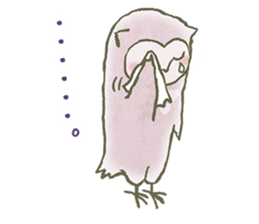 A limber Owl sticker #6899288