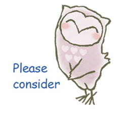 A limber Owl sticker #6899290