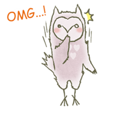 A limber Owl sticker #6899292