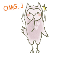 A limber Owl sticker #6899292