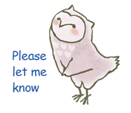 A limber Owl sticker #6899294