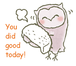 A limber Owl sticker #6899296