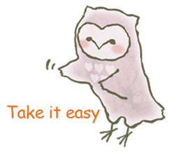 A limber Owl sticker #6899298