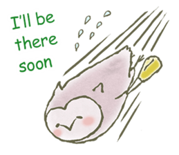 A limber Owl sticker #6899299