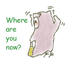 A limber Owl sticker #6899300