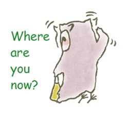 A limber Owl sticker #6899300