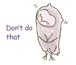 A limber Owl sticker #6899302