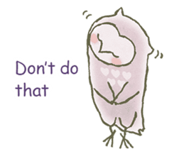 A limber Owl sticker #6899302