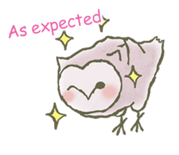 A limber Owl sticker #6899303