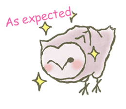 A limber Owl sticker #6899303