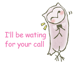 A limber Owl sticker #6899304