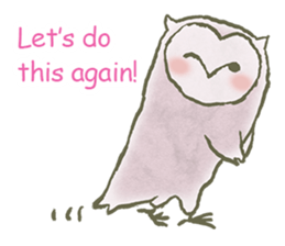 A limber Owl sticker #6899307