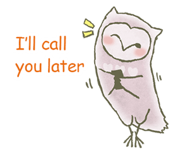 A limber Owl sticker #6899308