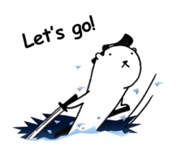 Break the Story-man "Lutra-Samurai" sticker #6899436