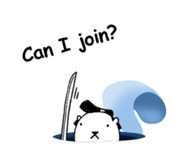 Break the Story-man "Lutra-Samurai" sticker #6899437