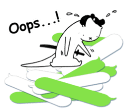 Break the Story-man "Lutra-Samurai" sticker #6899438