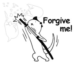 Break the Story-man "Lutra-Samurai" sticker #6899447