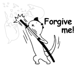 Break the Story-man "Lutra-Samurai" sticker #6899447