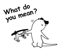 Break the Story-man "Lutra-Samurai" sticker #6899448