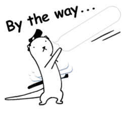 Break the Story-man "Lutra-Samurai" sticker #6899451