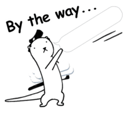 Break the Story-man "Lutra-Samurai" sticker #6899451