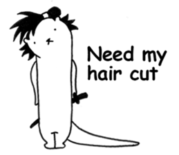 Break the Story-man "Lutra-Samurai" sticker #6899454