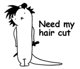 Break the Story-man "Lutra-Samurai" sticker #6899454