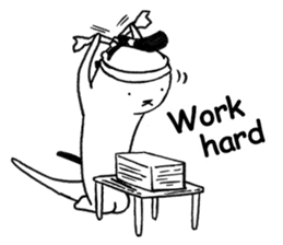 Break the Story-man "Lutra-Samurai" sticker #6899456