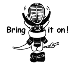 Break the Story-man "Lutra-Samurai" sticker #6899458