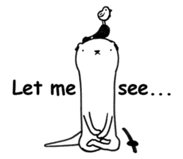 Break the Story-man "Lutra-Samurai" sticker #6899460