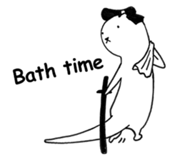 Break the Story-man "Lutra-Samurai" sticker #6899463