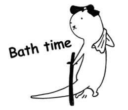 Break the Story-man "Lutra-Samurai" sticker #6899463