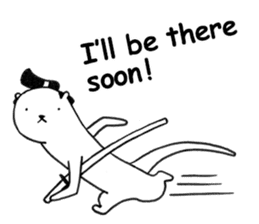 Break the Story-man "Lutra-Samurai" sticker #6899467