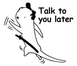 Break the Story-man "Lutra-Samurai" sticker #6899469