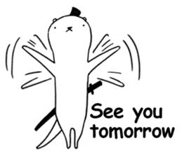 Break the Story-man "Lutra-Samurai" sticker #6899470