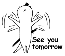 Break the Story-man "Lutra-Samurai" sticker #6899470