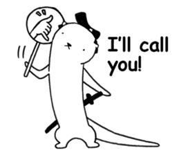 Break the Story-man "Lutra-Samurai" sticker #6899471