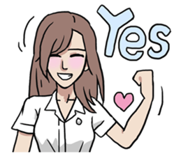 AsB - (ECG) Everyday College Girls sticker #6899872