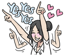 AsB - (ECG) Everyday College Girls sticker #6899876